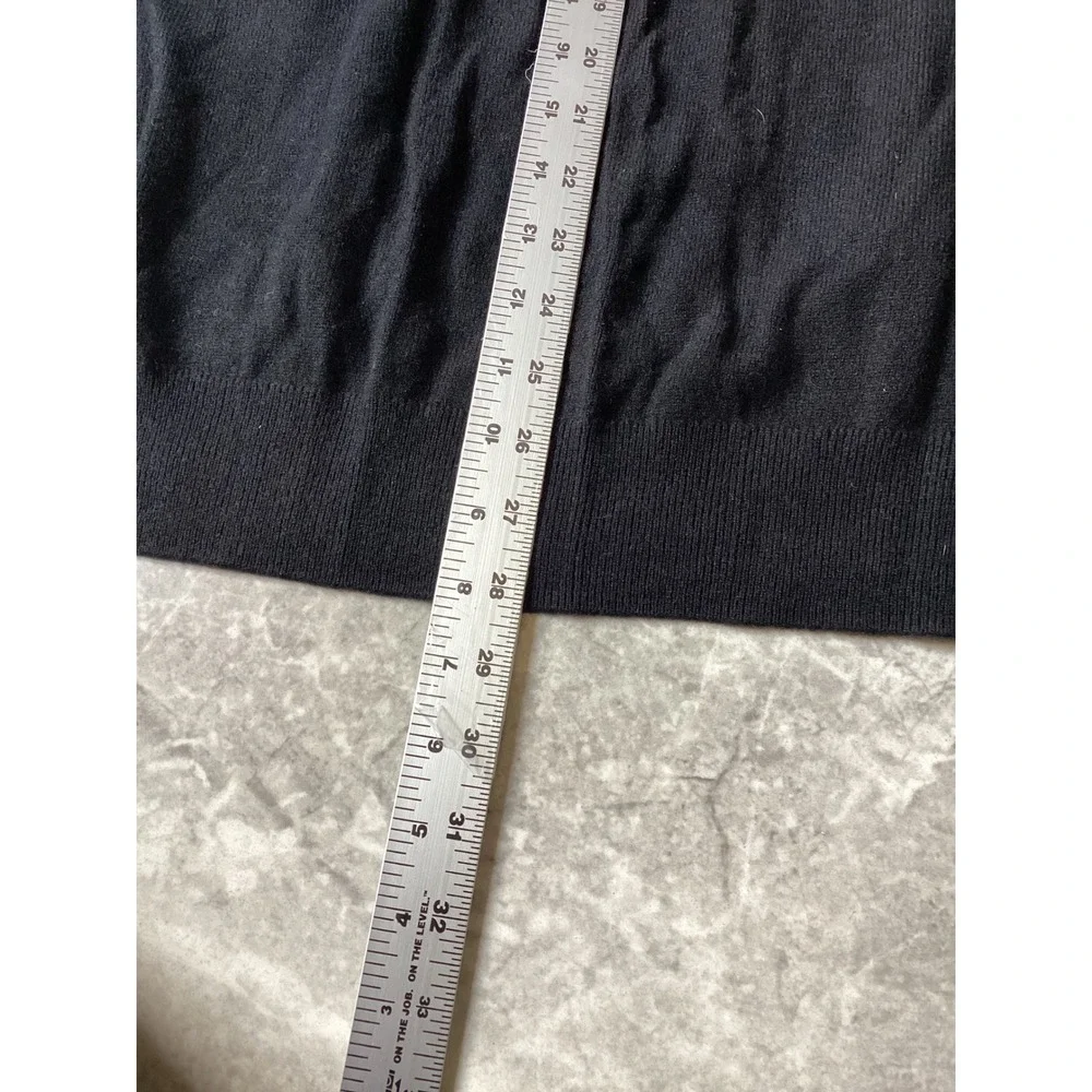Quince NWOT Mens 100% Mongolian Cashmere Crewneck Sweater Black XL